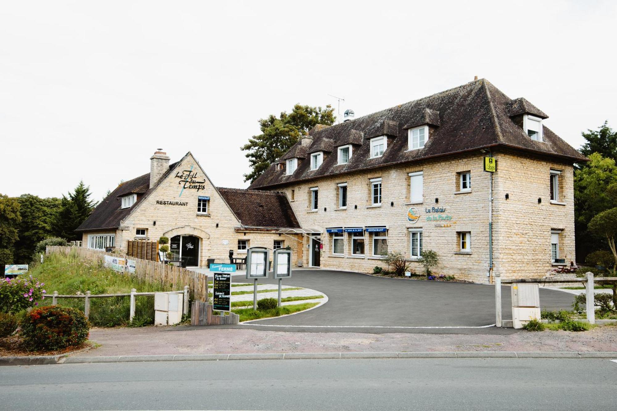 Logis Hotel Le Relais De La Poste Restaurant Le Fil Du Temps Thury-Harcourt-le-Hom Eksteriør bilde